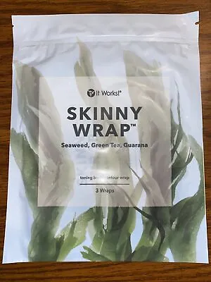 It Works! Skinny Wrap Body Tightening Toning Firming Contouring Wraps Seaweed 💚 • $50