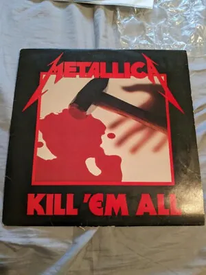 Metallica Kill Em All 1983  Megaforce Vinyl Mri 069  • $500