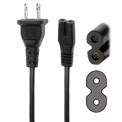 5FT AC Power Cord Cable For Vizio TV LED LCD 19  22  24  32  40  42  50  55  • $9.99