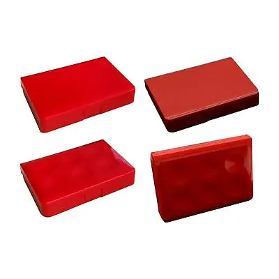 Empty Watercolor Palette Box Paint Palette Tray Red For Students Painters • $8.29