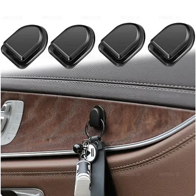 4pcs/set Car Interior Hook Organizer Hanger Sunglasses Holder Clip Accessories • £3.23