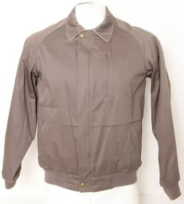 $39.98 • Buy Gant Rugger Brown Full Zip Reversible Yellow Corduroy Jacket Bomber Coat Men's M