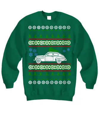 Volvo PV544 Ugly Christmas Sweater - Sweatshirt • $33.95