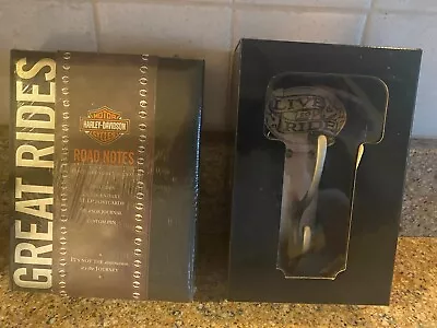 Harley-Davidson  Live To Ride” Coat Hook NIB + Great Rides Postcards & Journal • $18