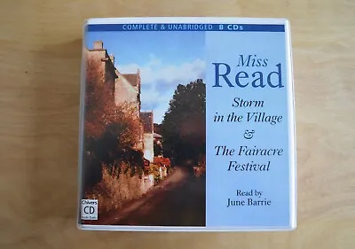 Storm In The Village & The Fairacre Festival - Miss Read - Audiobook - 8CDs • $42.49