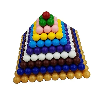 Colored Bead Squares (C Beads) - MONTESSORI MATH MATERIALS • $6.62
