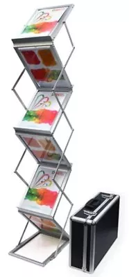 Trade Show Displays & Stands. Zed Up Lite A4 Brochure Rack.  • £45