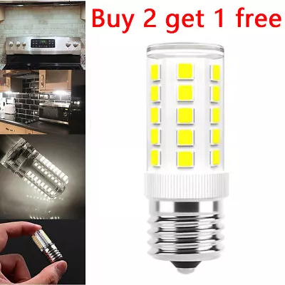 E17 LED Bulb Microwave Oven Light Dimmable 4W Natural White 6000K Lights • $5.99