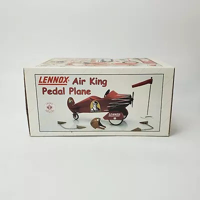 Lennox Crown Premiums Diecast Air King Pedal Plane • $29.95