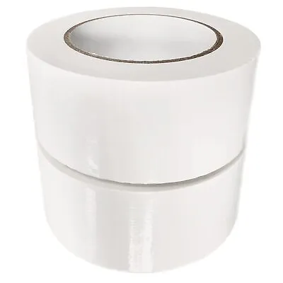 WHITE Duct Tape Gaffa Strong PVC Adhesive Sealant Tape • £6.85