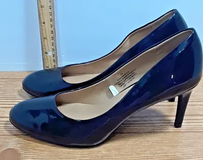 Merona Heels Womens Size 10 Black Patent Leather Pumps Shoes • $24.67
