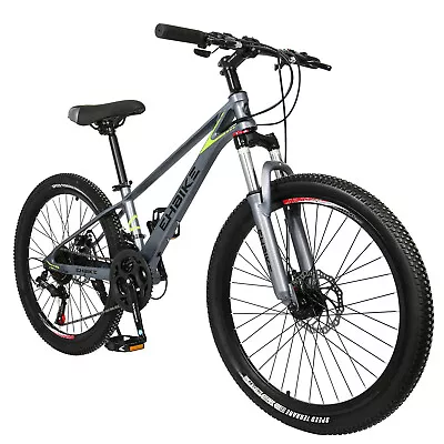 24-inch Mountain Bike 21-Speed Magnesium Alloy  Frame Whole Body Paint Non-slip  • $183.34