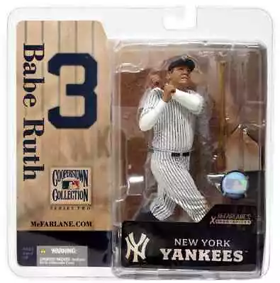 McFarlane Toys MLB Cooperstown Collection Series 2 Babe Ruth Figure DMG PACKAGE • $49.99