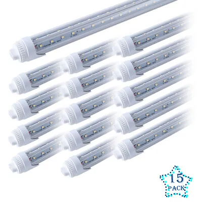 T8 T10 T12 R17D/HO 6Ft 40W LED Bulb Daylight Equivalent F72T12/CW/HO Replacement • $349.99