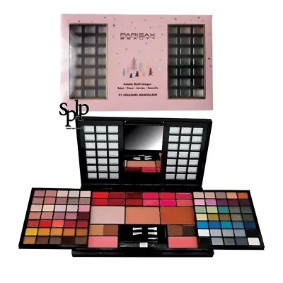 Parisax Beauty Palette Multi Usages 91 Couleurs Maquillages • $60.49