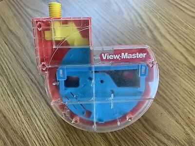 View Master Viewer 3D Clear Red Blue Yellow Vintage 1990's • $12.99