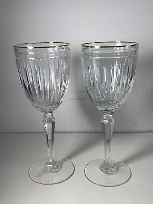 Set Of 2 Marquis By Waterford Crystal Stemware Wine Glasses 8.5 In. • $56.25