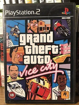 £4.25 • Buy Grand Theft Auto Vice City Sony PS2 Game With Tourist Guide Disc Refurbished