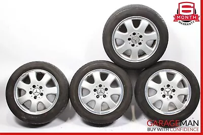 00-03 Mercedes W208 CLK430 Complete Wheel Tire Rim Set Of 4 Pc 7Jx16H2 ET37 R16 • $660