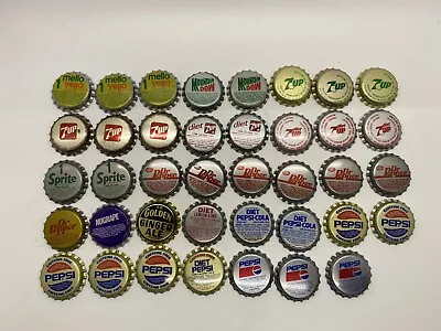 Lot Of 39 Vintage Collectable Soda Pop Bottle Caps Lot • $9.99