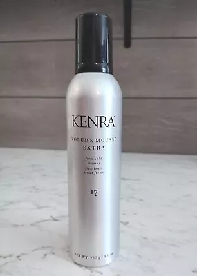 Kenra Volume Mousse Extra #17 Firm Hold Mousse 8 Oz NEW Hair Styling Products  • $19.99