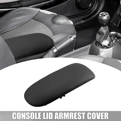 Center Console Armrest Cover For BMW For Mini Cooper 02-08 Faux Leather Black • $23.89