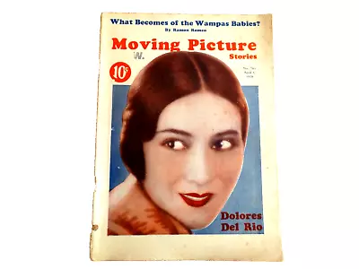 Moving Picture Stories – April 3 1928 – Dolores Del Río • $12.49