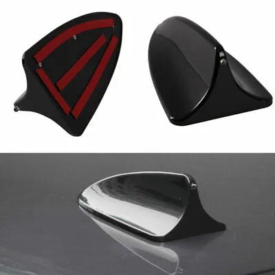 £6.70 • Buy Black Shark Fin Roof For BMW-Style Dummy Antenna Aerials Car Decoration Light