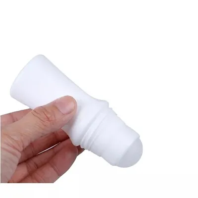 30/50/60ml Plastic Roll On Bottles Essential Oil Perfume Empty White Container • $5.69