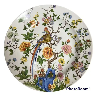 Vintage Kaiser Oriental Chinoiserie Phoenix Bird Large Plate Germany • $225