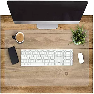 £16.18 • Buy Clear Desk Pad, Office Desk Mat, Waterproof Non-Slip Desk Table Protector, Desk