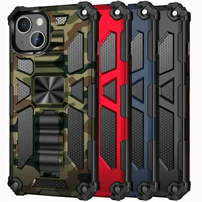 $9.88 • Buy Shockproof Rugged Case For IPhone 13 12 11 Pro Max X XS XR 8 7 Plus SE