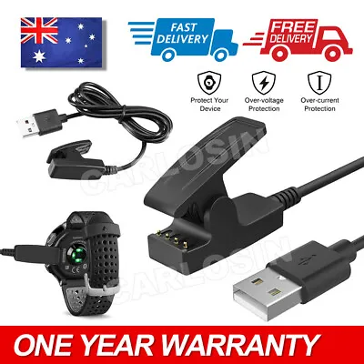 For Garmin Forerunner 735XT 235 230 630 TU USB Charging CABLE Clip Charger Cord • $8.85
