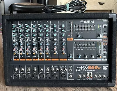 Yamaha EMX860st Powered Mixer 8 Channel - 300 Watt Tested Full Functions • $320