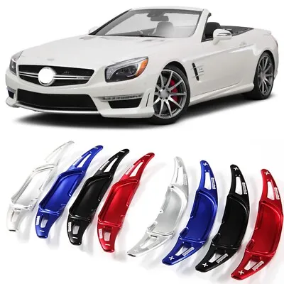 Steering Wheel Shift Paddle Extension Paddle Shifters Cover For Mercedes SL65 • $44.24