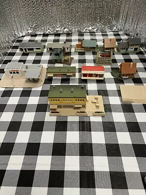 Lot N Ho Scale Not Sure? Buildings Houses Structures.plastic Mixed Material • $25