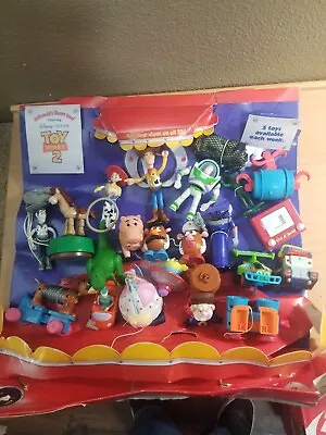 McDonald's 1999 Happy Meal Toy Story 2 Full Set Of 20 + Display • $75