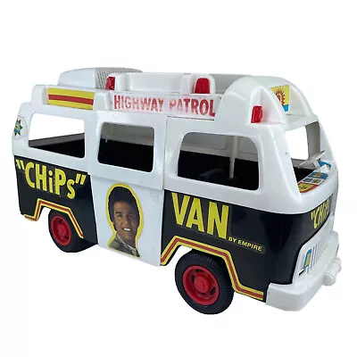 1977 Chips Highway Patrol Police Van Ponch TV Show Action Figure Toy Incomplete • $54.96