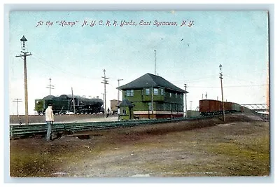 C1910's The Hump N. Y. C. R. R. Railroad Train Yards East Syracuse NY Postcard • $9.98