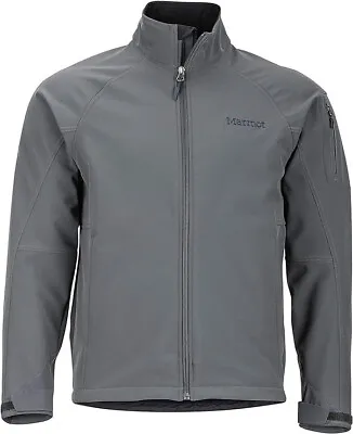 Marmot Gravity Softshell Windbreaker Jacket Mens Size Large Color Grey • $150