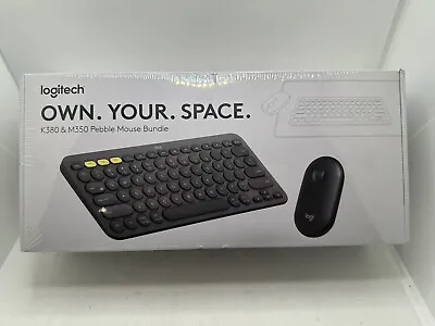 Logitech K380 Multi-Device Keyboard  M350 Mouse And Desk Mat Bundle • $99