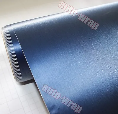Entire Car Wrap Metallic Matte Satin 3D Brushed Vinyl Sticker Decal Flexible AB • $3.66