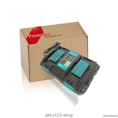 For MAKITA DC18RD 14.4V 18V LXT TWIN PORT RAPID BATTERY CHARGER 110V Lithium-Ion • £31.90