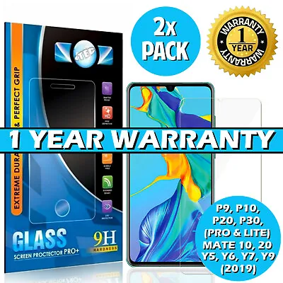 £2.79 • Buy For Huawei P40 P30 P20 Pro Mate 20 10 Y5 Y6 Y9S Tempered Glass Screen Protector