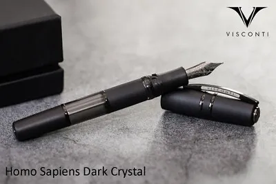 Visconti Homo Sapiens Lava Dark Crystal Dream Fountain Pen • $895