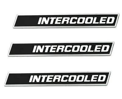 3X For 1986-87 Grand National T Type GM Intercooled Logo Fender Emblem 25526372 • $86.99