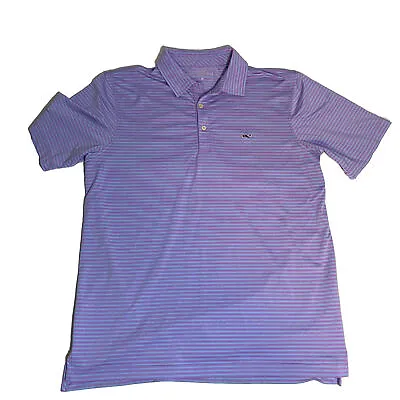 Men’s Vineyard Vines Short Sleeve  Teal Polo Shirt - Size Medium • $18.99