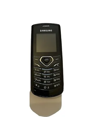 Samsung GT E1170 - Black (Unlocked) Mobile Phone • £12