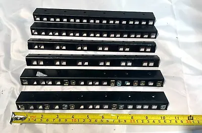 £22.50 • Buy 6 X Used Steel Rack Strips For Flight Cases - Sound Lighting Server 19 