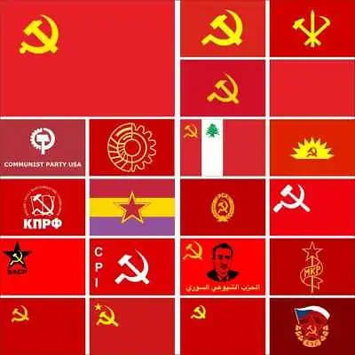 $4.80 • Buy Communist Party Flag Vietnam Burma India Romanian Brazil Thailand Chile